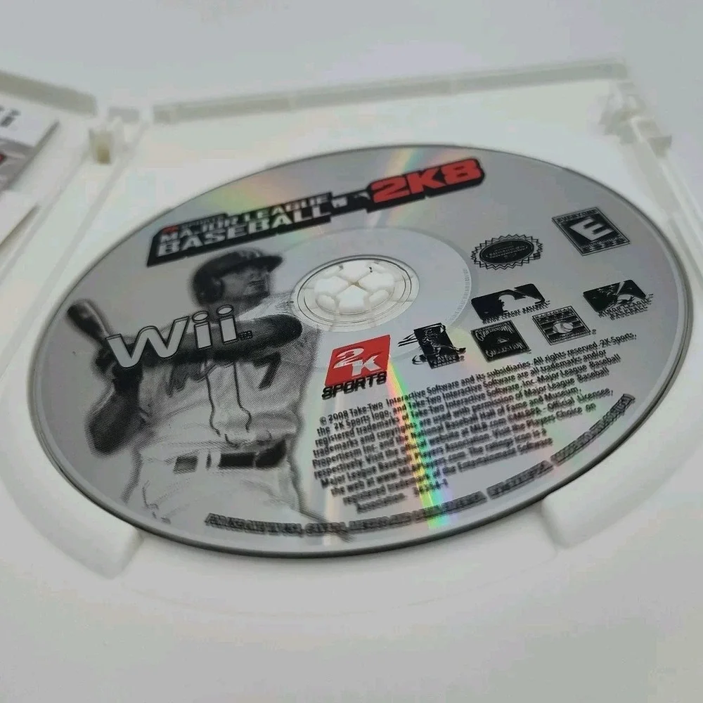 Major League Baseball 2K8 Nintendo Wii GAME‎ 2008 SEE ALL PICTURES📸